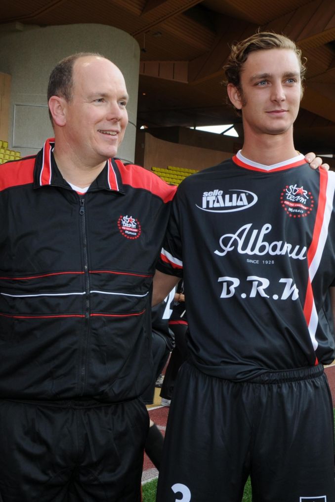 Pierre Casiraghi (dešinėje)
