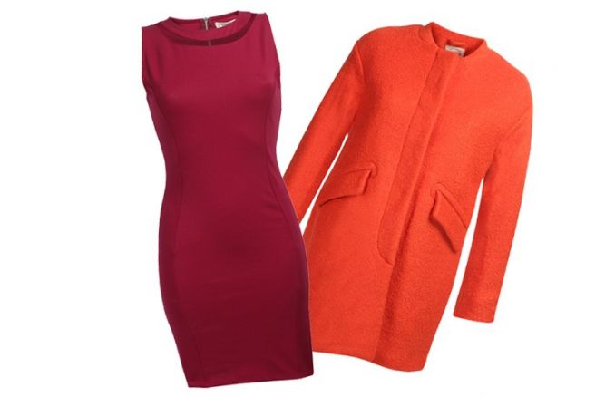 Suknelė 65,90Lt/19,06 Eur, paltas 279 Lt/80,80 Eur, PULL&BEAR