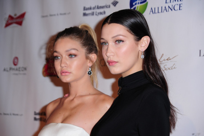 Gigi Hadid ir Bella Hadid