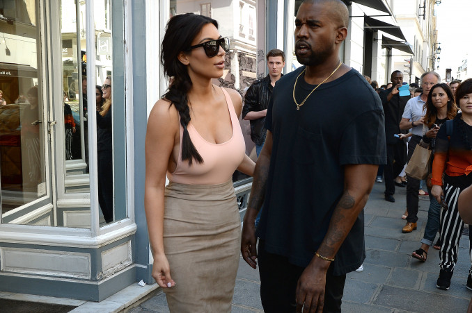 Kanye West ir Kim Kardashian