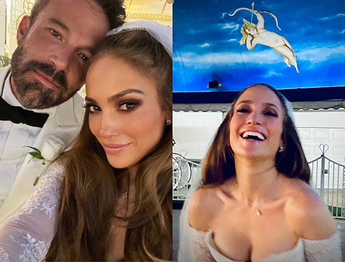 Dar negirdėtos detalės apie aktorių Jennifer Lopez ir Ben Affleck vestuves