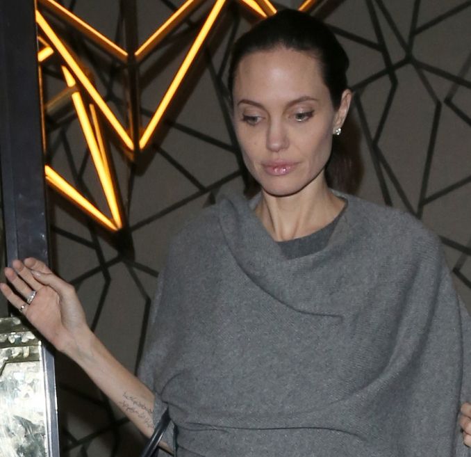 Neįtikėtinai sulysusi Angelina Jolie